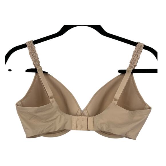 Natori bra 731080 Rose Dream Custom Coverage Underwire tan size 34DD 34E - Picture 4 of 6